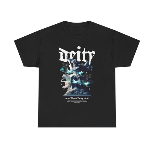 Deity Graphic Tee — Ethereal Angelic Design | Streetwear Spiritual T-Shirt Printify