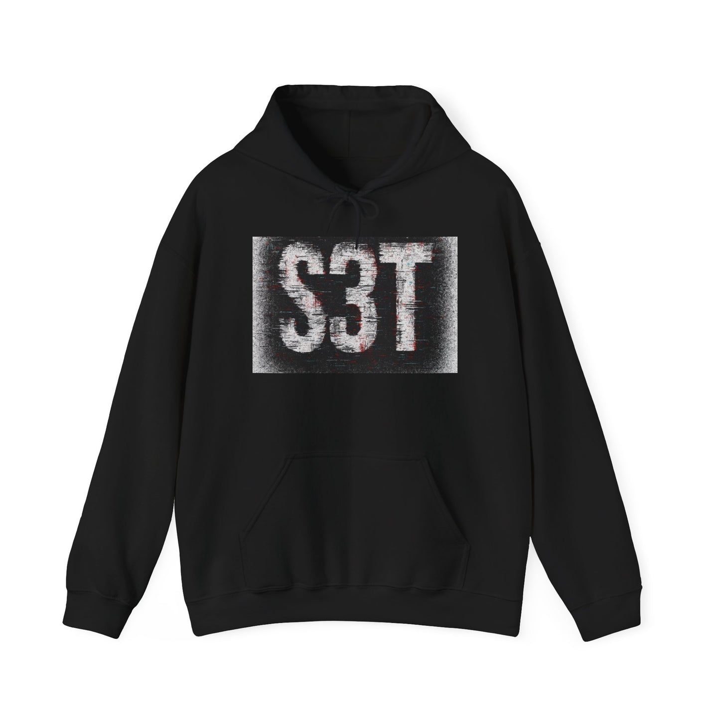 S3T Glitch Underground Hoodie - Streetwear for Rebels Printify