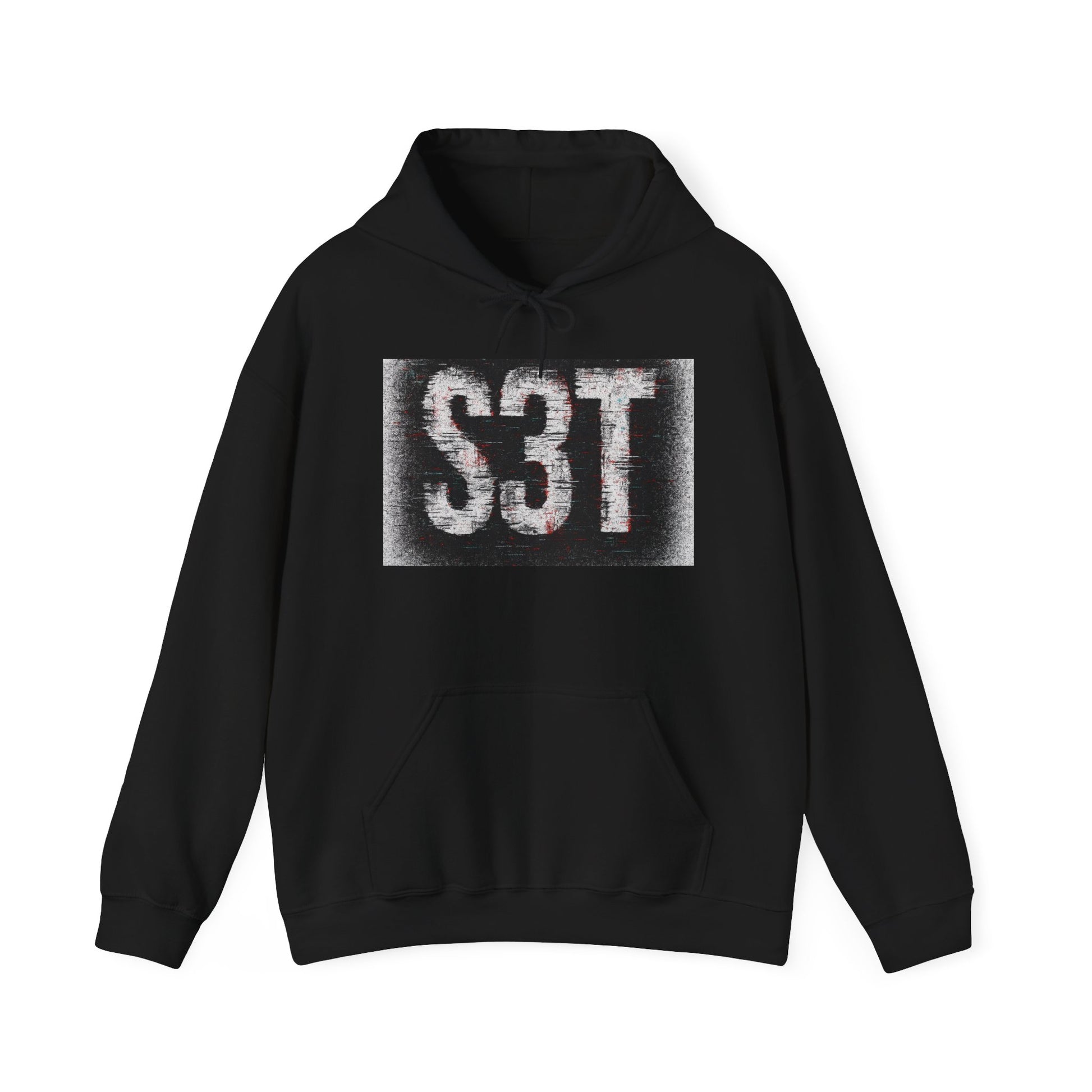 S3T Glitch Underground Hoodie - Streetwear for Rebels Printify